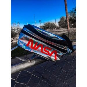 Holographic NASA Fanny Pack
